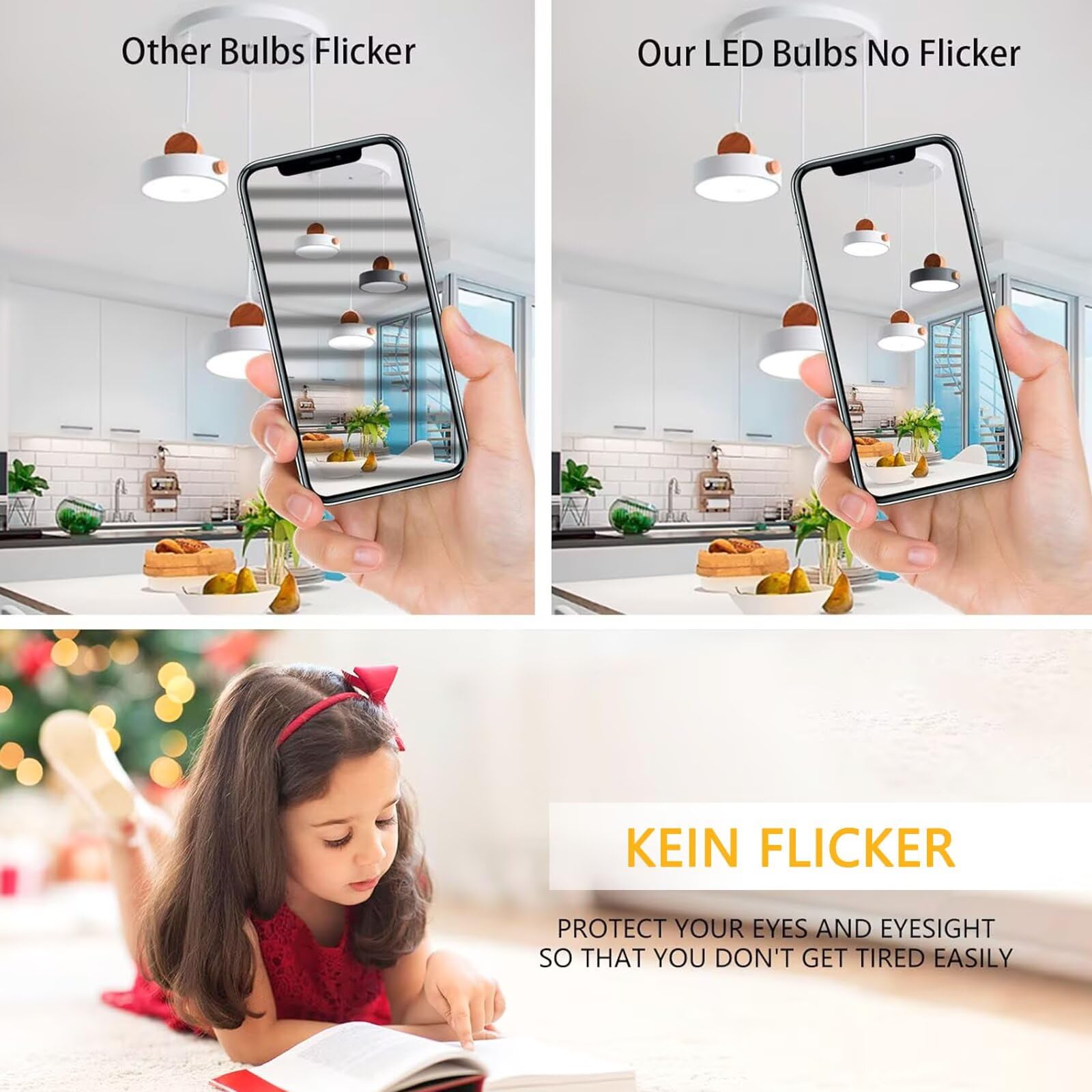 R7S LED 118mm Dimmbar 30W Lampen Ersatz für 300W Halogen Glühbirnen, LED R7S 118mm Kaltweiß 6000K 3000 LM, 360°Abstrahlwinkel, Kein Flackern für Deckenfluter Stehlampe Wandleuchte, 6er Pack