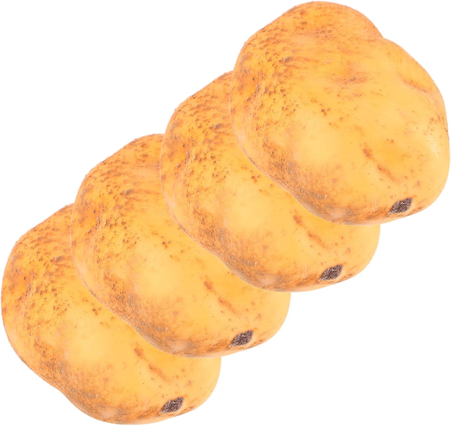 Garneck 16pcs Realistic Artificial Potatoes Decorative Vegetable Models for Decor Lifelike Simulated Potato Props for Indoor and Outdoor Use