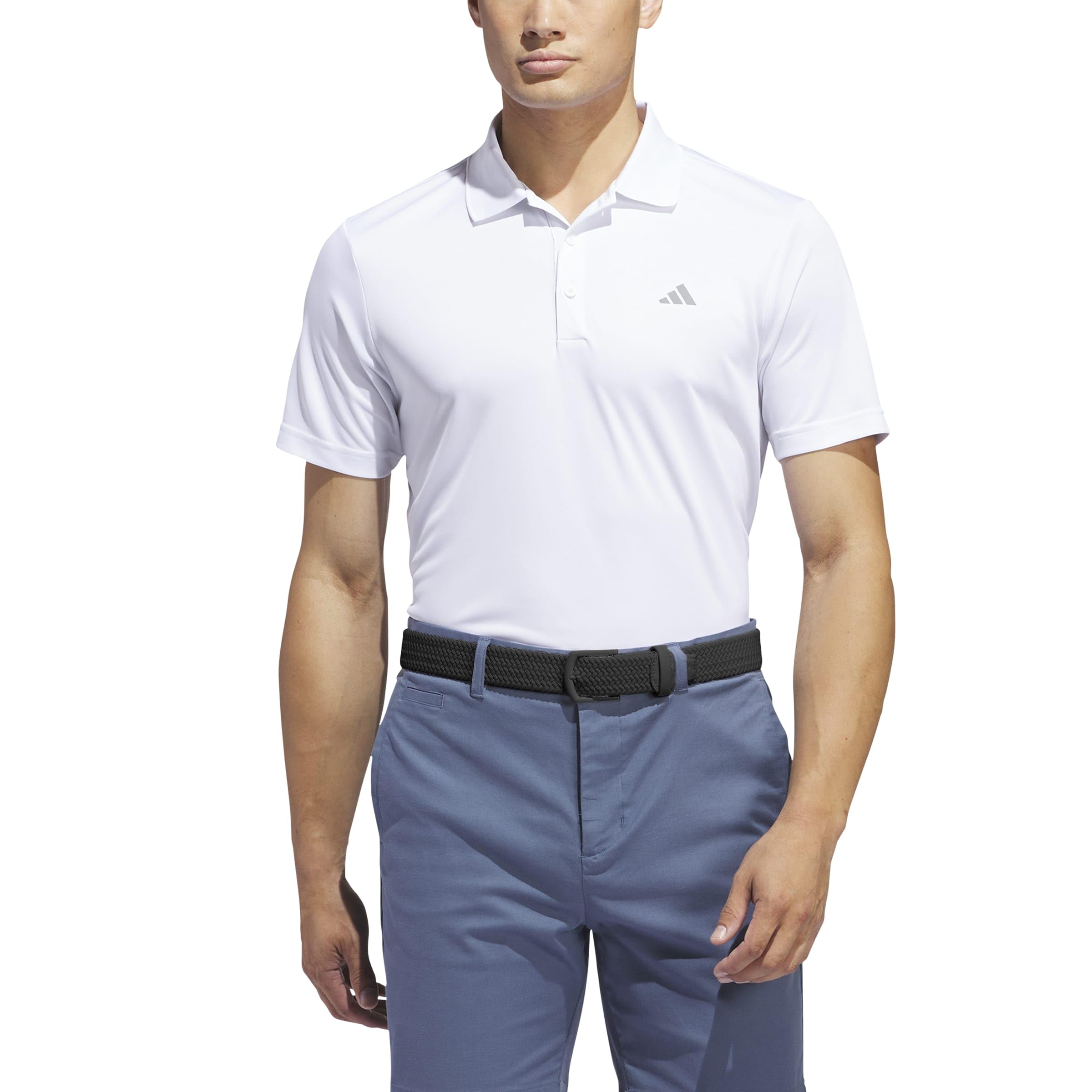 adidas Men's Mens Core Performance Polo Shirt, White, XL