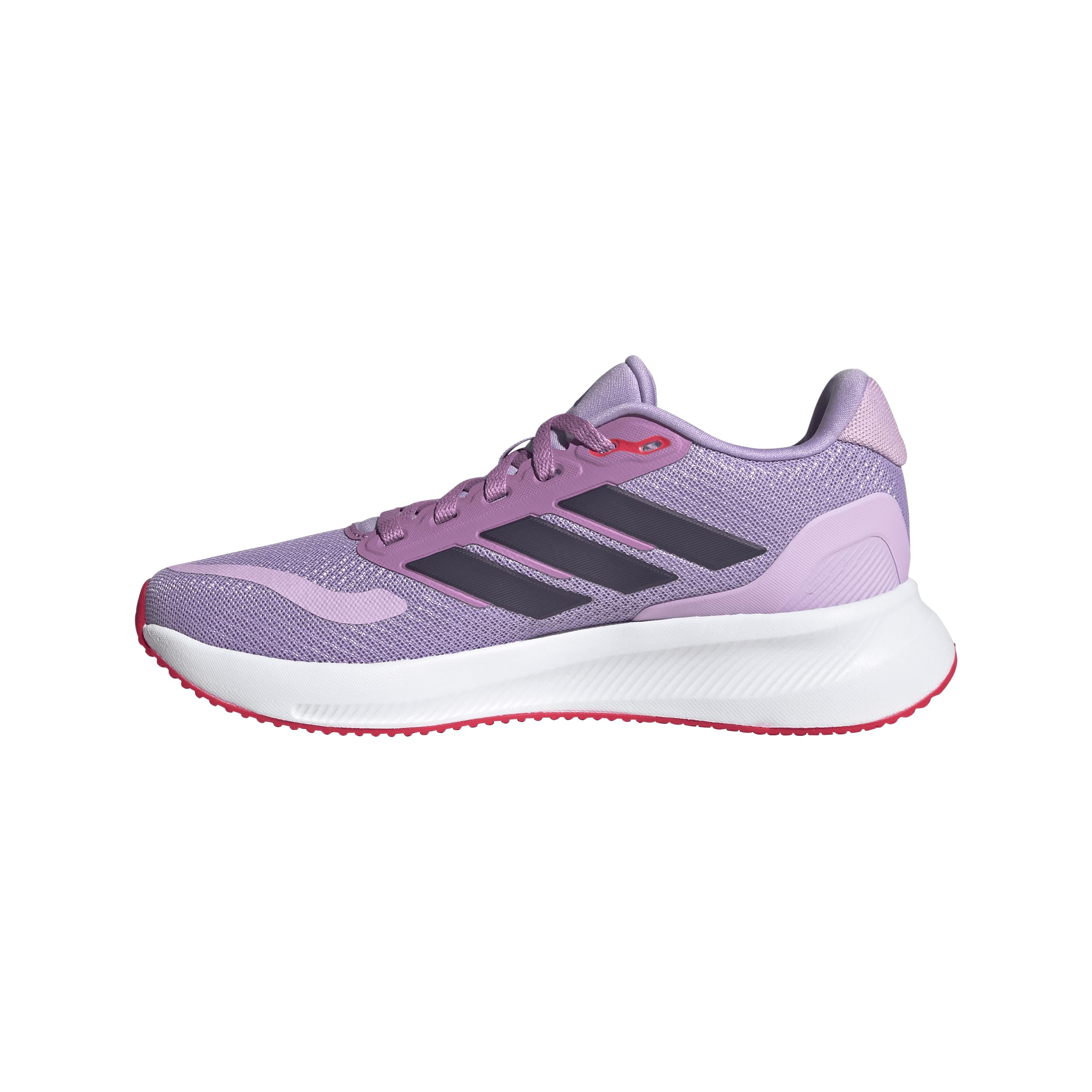 adidas Unisex Kids Runfalcon 5 Junior Shoes, Powder Plum/Aurora Plum/Lucid Red, 5.5 UK
