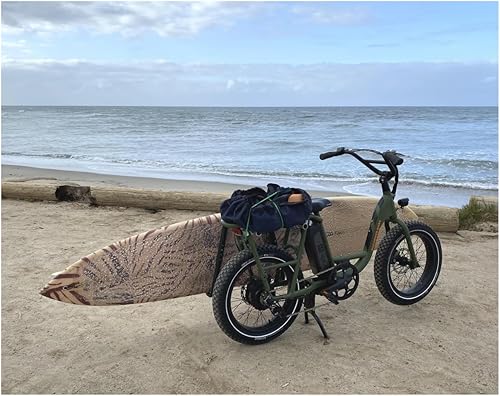 Miniatura 4 de MBB - Soportes para tablas de surf para ciclomotores, de Moved By Bikes, compatibles con ciclomotores o bicicletas eléctricas con bastidores de