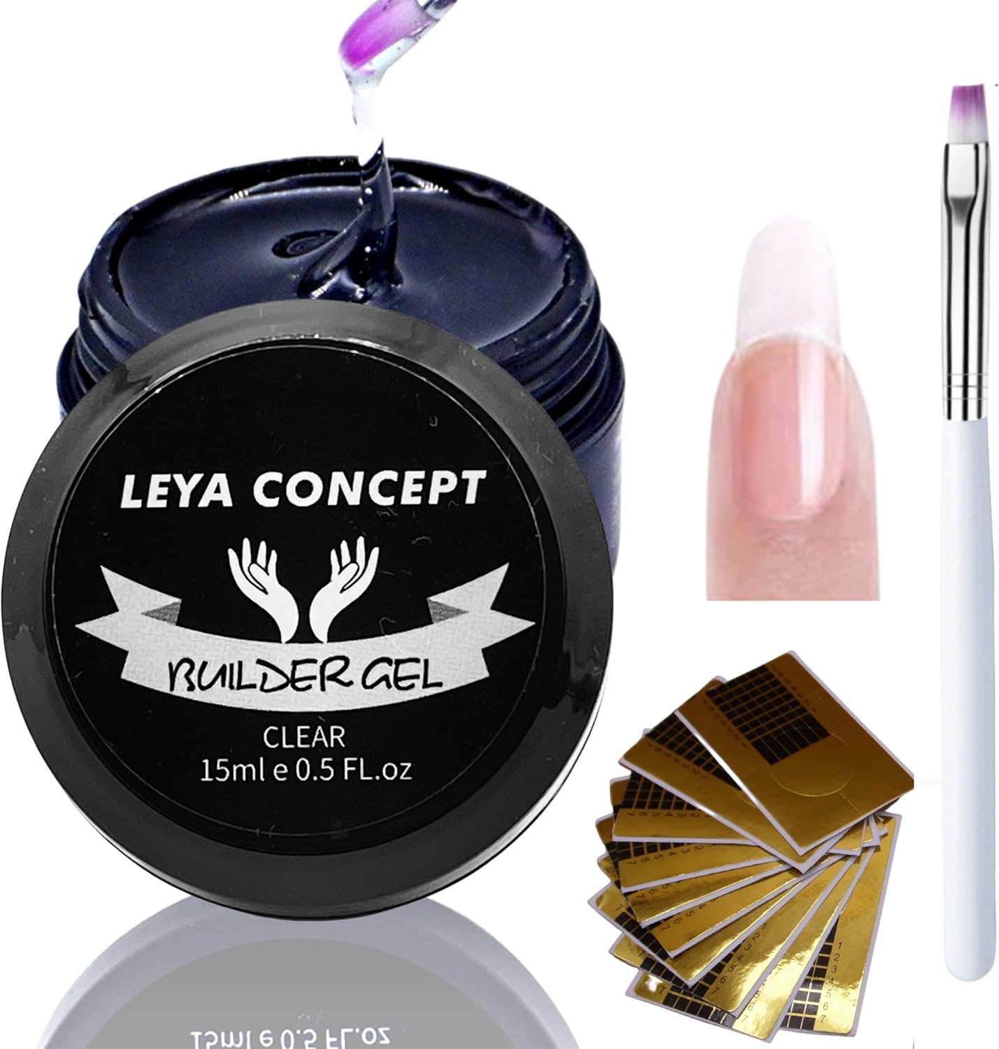 Gel De Construction Ongle uv 3en1 Clear 15ml Base+Construction+Finition — free download
