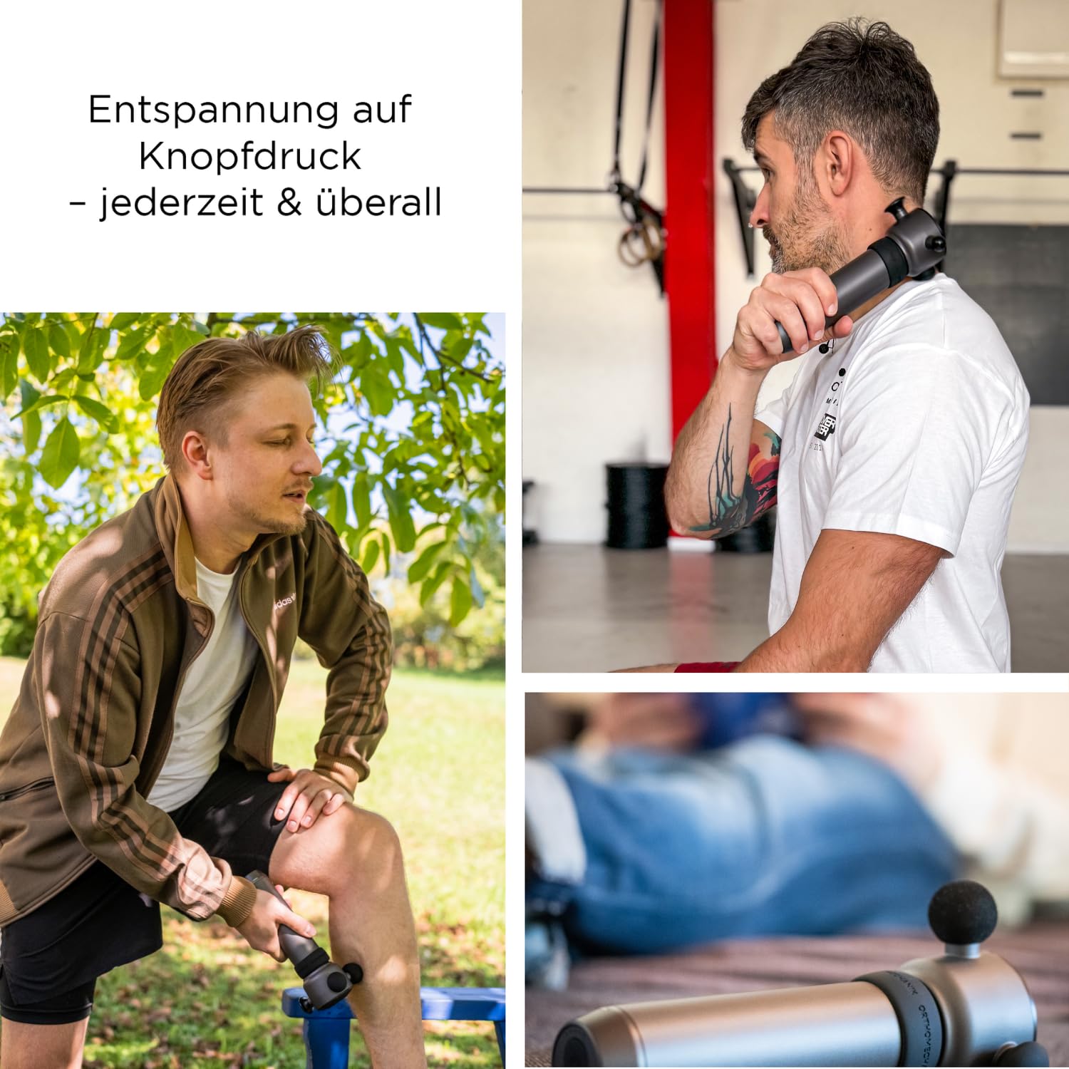 OrthoMechanik Sonic – Schallwellen-Massagegerät 7000 U/min | Sanft, aber tiefenwirksam – Alternative zur Massagepistole