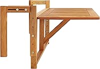 Vista 9 de Sunnydaze Meranti - Barandilla plegable para balcón para barandillas de 4 a 8.75 pulgadas