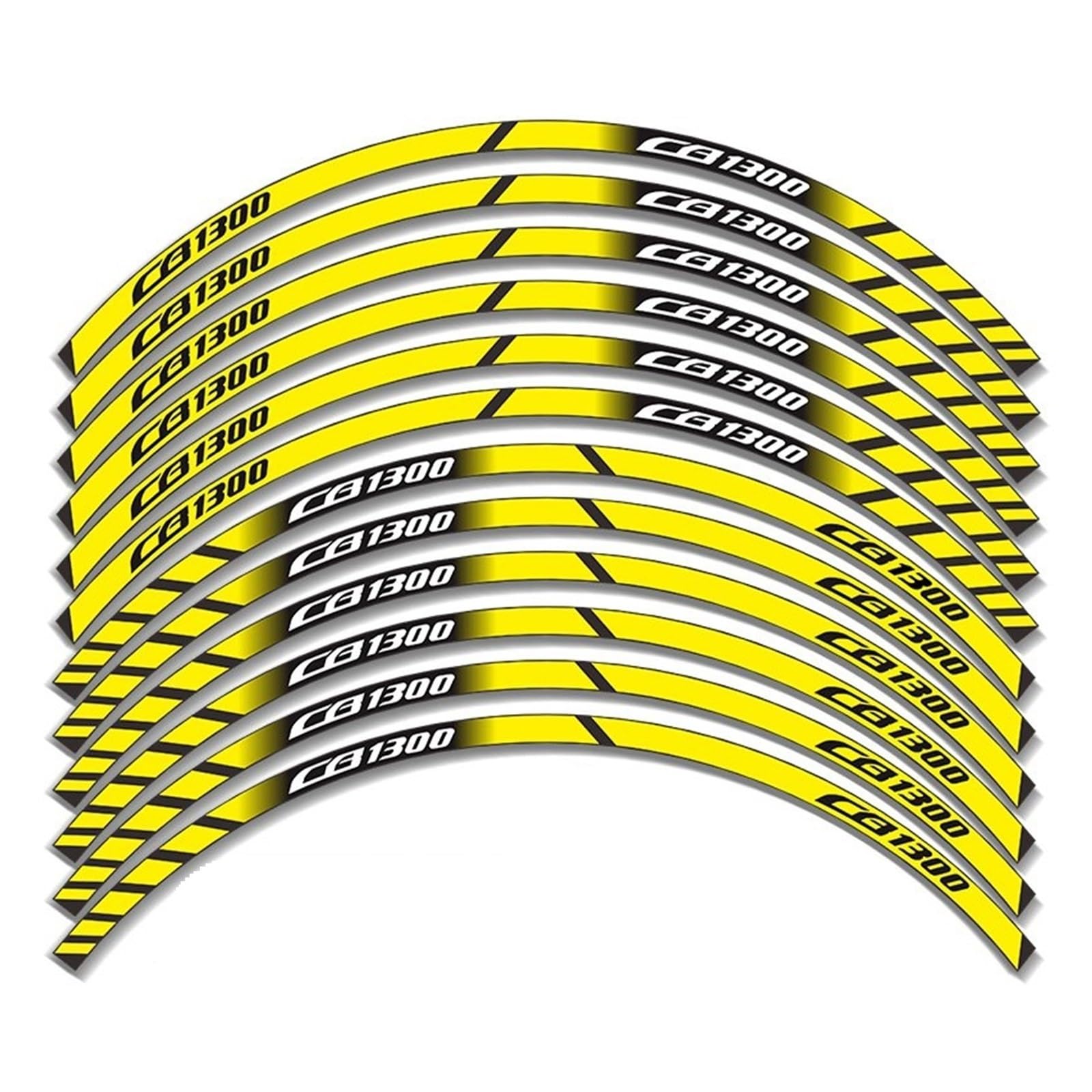 Motorcycle Decal Decorative Stripe for CB1300 for Cb 1300 Reflective(2)