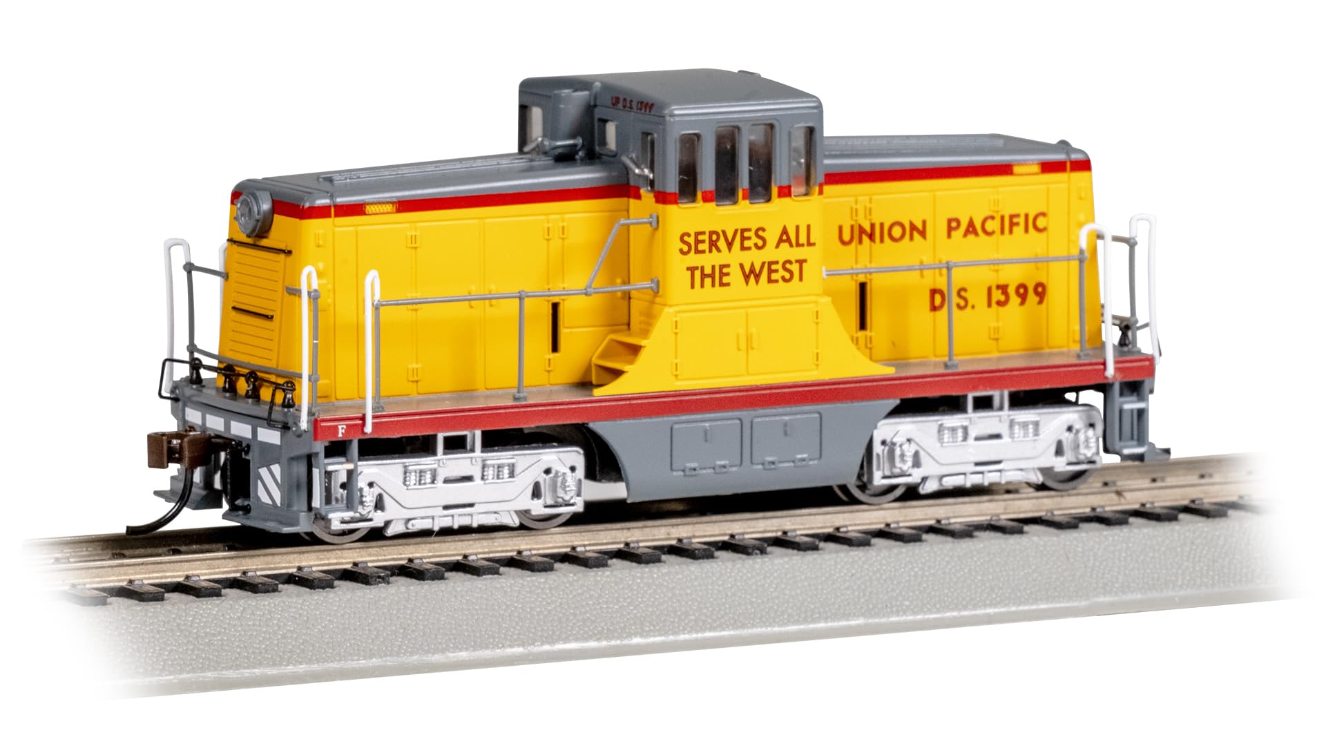 Locomotive GE 44 tonnes Bachmann Union Pacific DS 1399 train miniature HO Tsunami2 DCC Sound