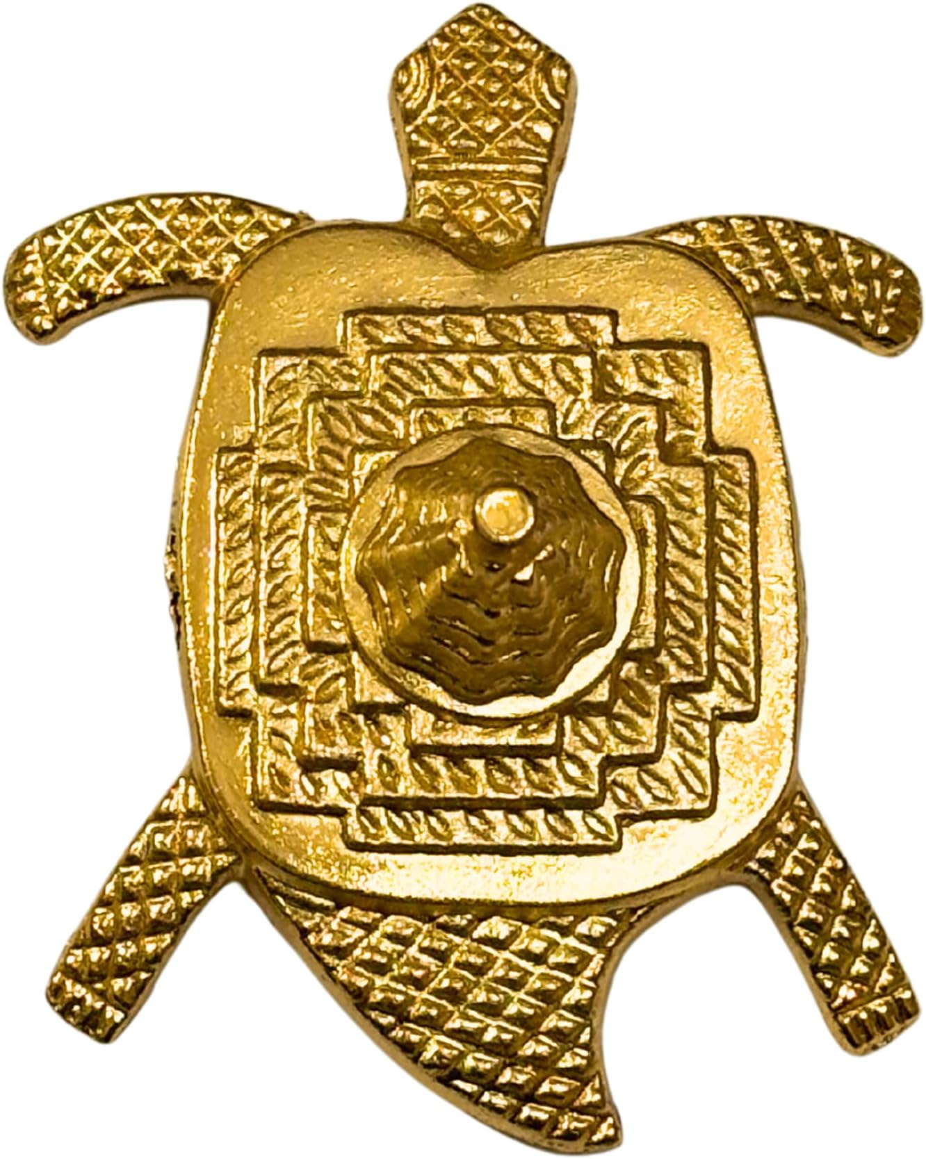 Divine Meru Kachua (Turtle) with Shree Yantra – Traditional Vastu Feng Shui Decorative Sculpture