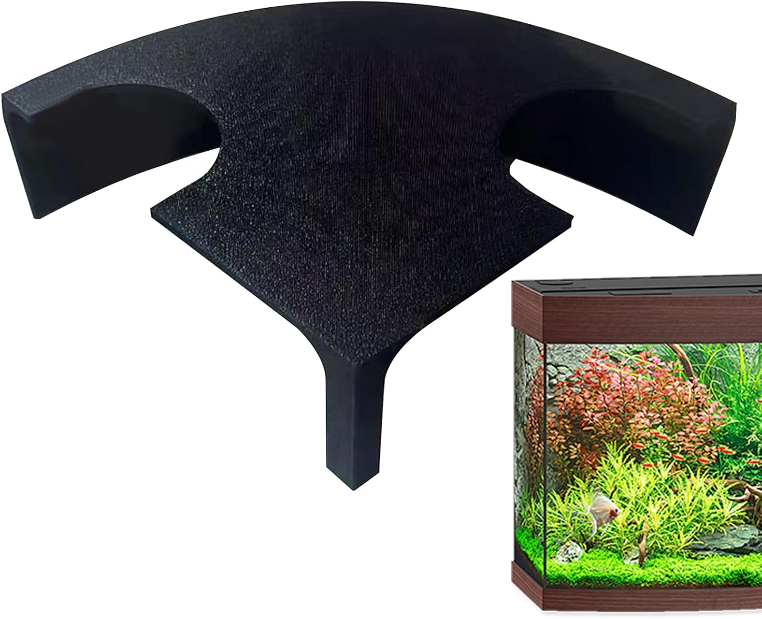 Aquarium Höhlen 12x12cm Mit 2 Eingängen - Stabile Verstecke Für Fische & Reptilien