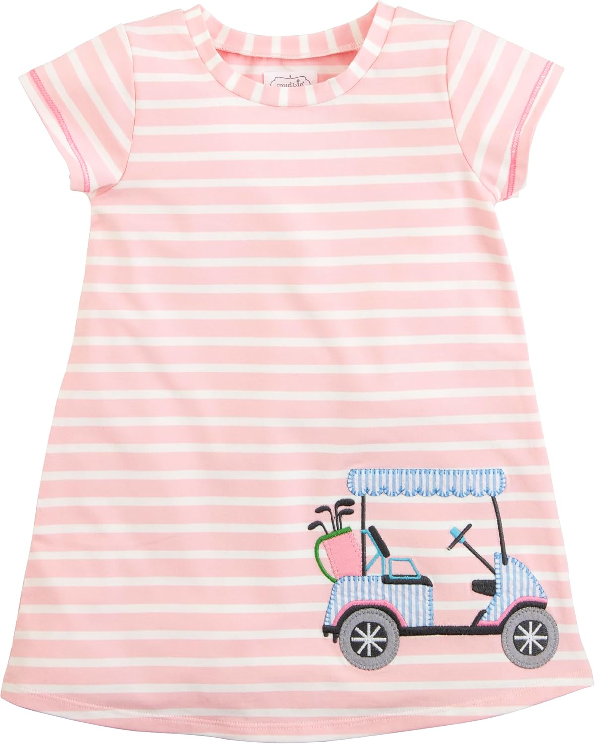 Mud Pie Girls' Mud Pie Baby Girlgolf Tshirt Dress;