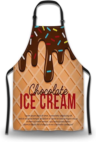 Miniatura 11 de Delantal retro para mujer, juego de café, patrones, delantales para asar a la parrilla, para cocina, restaurante, barbacoa, pintura, manualidades