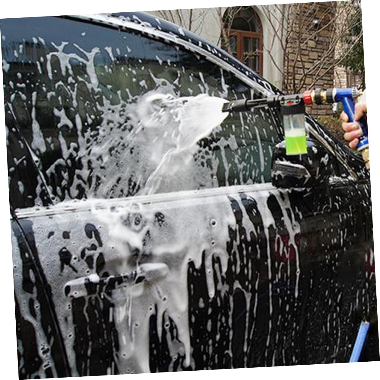 Luxshiny Car Cleaning Sprayer Multifunctional Washer for Vehicle Motorcycle Ratio Dial for Chemical Mixes Portable Detachable Design for Easy Use for Car Washing Window Cleaning