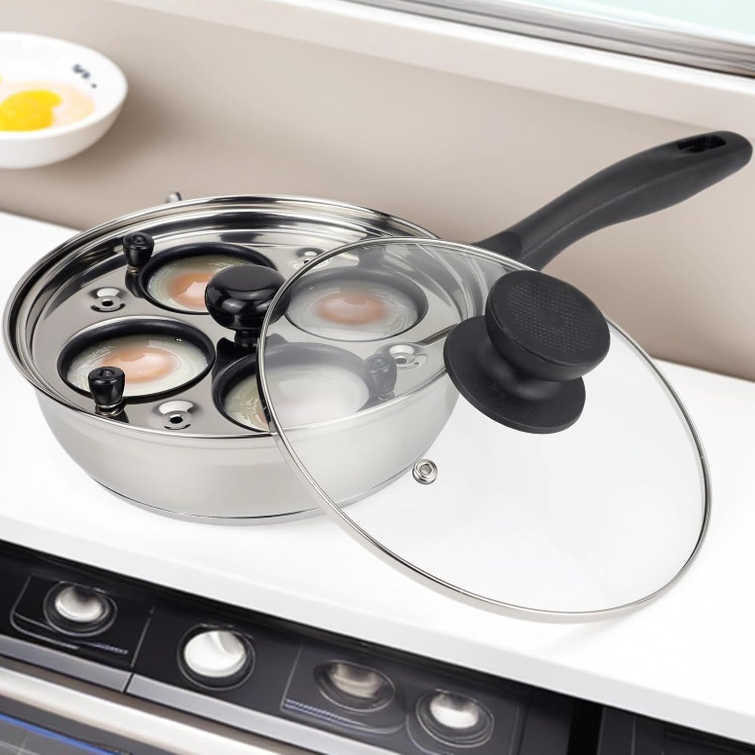 Oocyte Maker with Smooth Coating for Effortless Boiling and Quick Glass Lid Oocyte Container