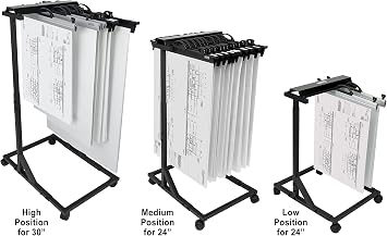 Arnos Hang-A-Plan, Mobile Blueprint Storage Rack, Height Adjustable