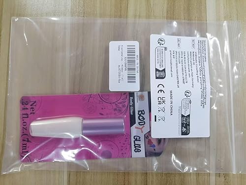 Miniatura 8 de Pegamento de pintura corporal, tatuaje temporal con purpurina en polvo, pegamento para pintura corporal, cara, cejas, cabello, uñas, tatuaje, gel,