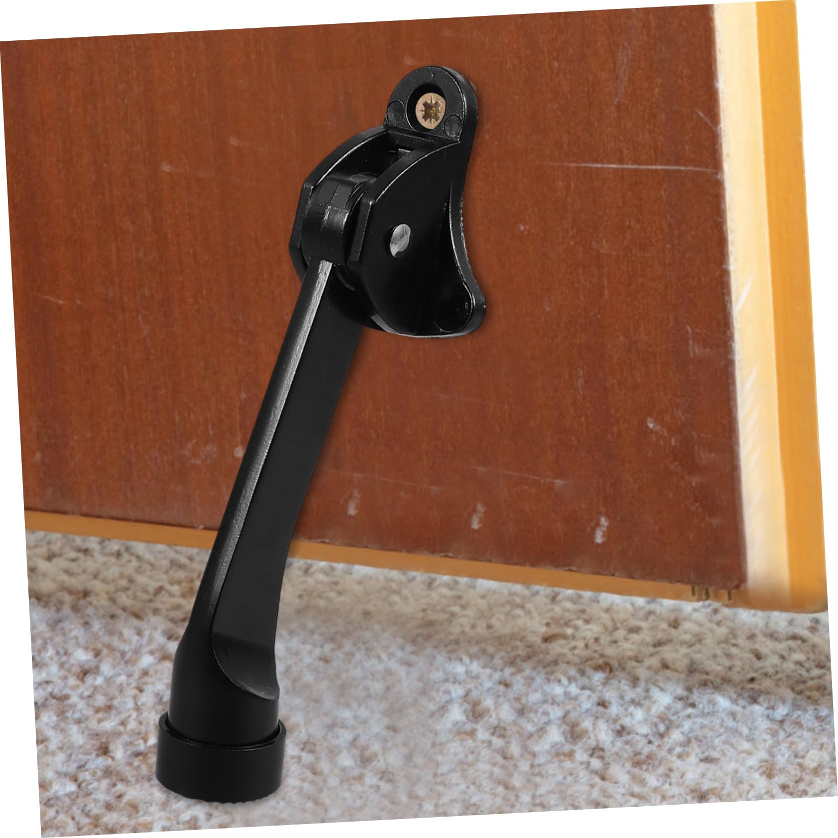 5 Piezas Tope de Puerta Antideslizante Tipo Herradura para Seguridad y Retención Hogares y Oficinas Instalación Sencilla Compatible con Múltiples Tipos de Puertas