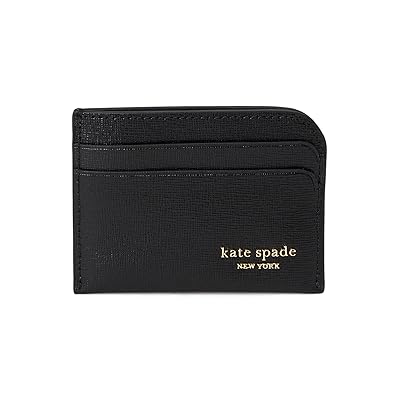 Kate Spade New York Devin Saffiano Leather Card Holder Wallet Women