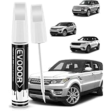 Fuji White 867/1AA/NER Touch Up Paint Compatible with Land Rover Exact Match 2 in 1 Touch up Paint for Chips and Nicks Repair with 2pcs Disposable Micro Applicators