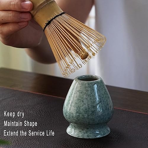 Miniatura 5 de Juego de batidor de matcha, juego de 7 piezas, apto para lavavajillas, regalo de cumpleaños para amantes del matcha, ideal para principiantes (G)