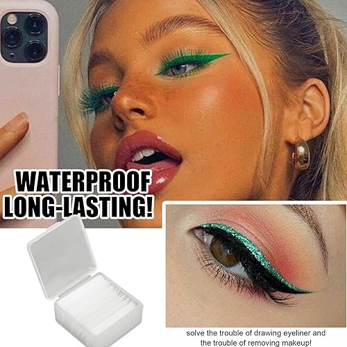 Miniatura 8 de Pestañas postizas de pegamento para pestañas sin pegamento, cinta autoadhesiva reutilizable, tira de pegamento autoadhesiva, herramienta de