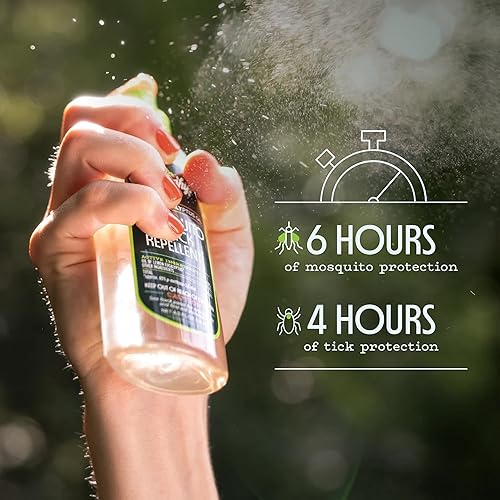 Miniatura 24 de Murphy's Naturals Spray repelente de insectos de mosquitos y garrapatas, aceite de eucalipto de limón para piel + equipo de exteriores, sin DEET