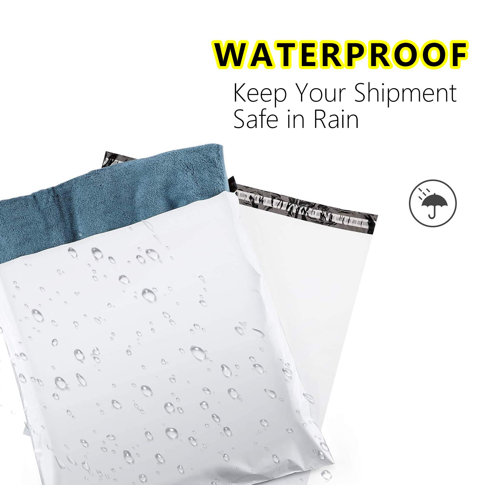 Pochette Envoie Colis Vinted Lot De 100 Enveloppes D'expédition En Polyéthylène Imperméables Et Résistantes Aux Déchirures Pour La Saint-Valentin Motif Paris 25,4 X 33 Cm Pochette Vinted