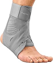 FREETOO Ankle Brace & Support for Women Men - Lace Up Ankle Stabilizer with Side Stabilizers, Breathable for Running, Basketball, Football, Sprained Ankle & Achilles Tendon Support