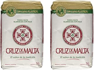 Cruz De Malta Yerba Mate 2 Pack (4.4lbs - 2 Kilos)