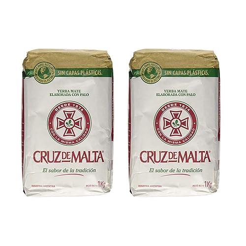 Cruz De Malta Yerba Mate 2 Pack 44lbs - 2 kilos
