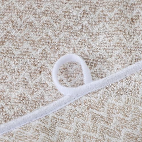 Miniatura 3 de Toallas de baño de microfibra, paquete de 2 toallas ligeras, súper esponjosas y de secado rápido para viajes, fitness y yoga (28 x 55 pulgadas,