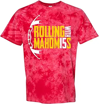 Wishful Inking Rollin with Mahomes Shirt Football Shirt Unisex Adult & Youth Fit