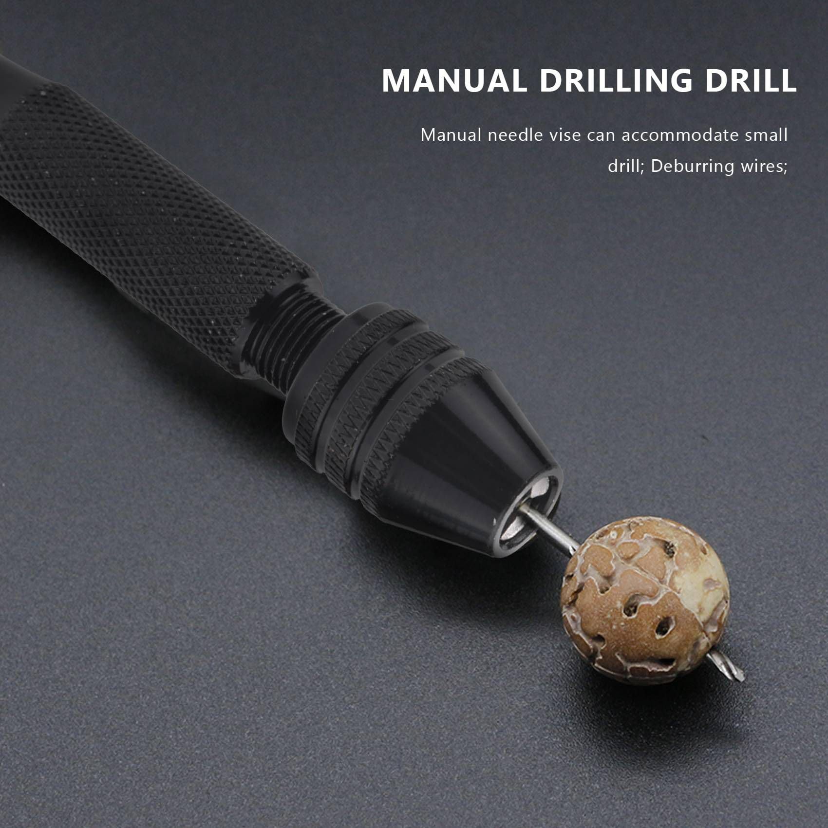 Juego de Brocas para Taladro Manual, 620 Piezas, Juego de Brocas de Precisión con Tornillo de Banco, Brocas Micro-Mini para Metal y Madera, Trabajos Manuales Delicados