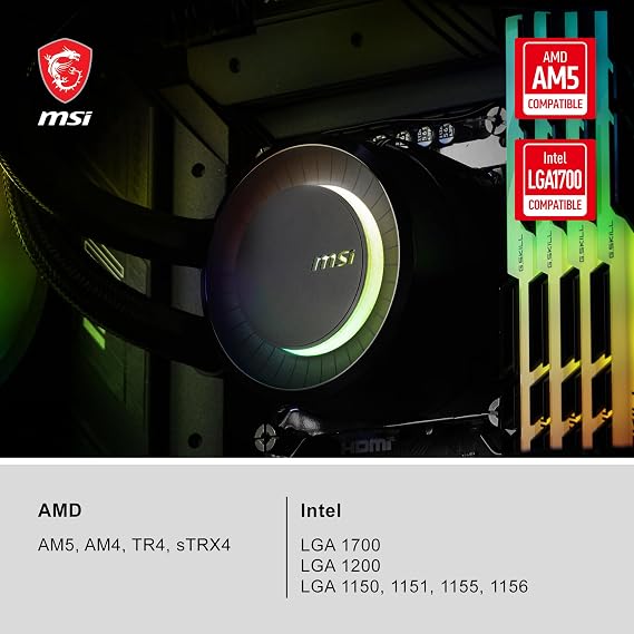 MSI MAG CoreLiquid E360 360mm Siyah İşlemci Sıvı Soğutucu
