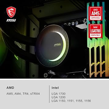MSI MAG CoreLiquid E360 360mm Siyah İşlemci Sıvı Soğutucu