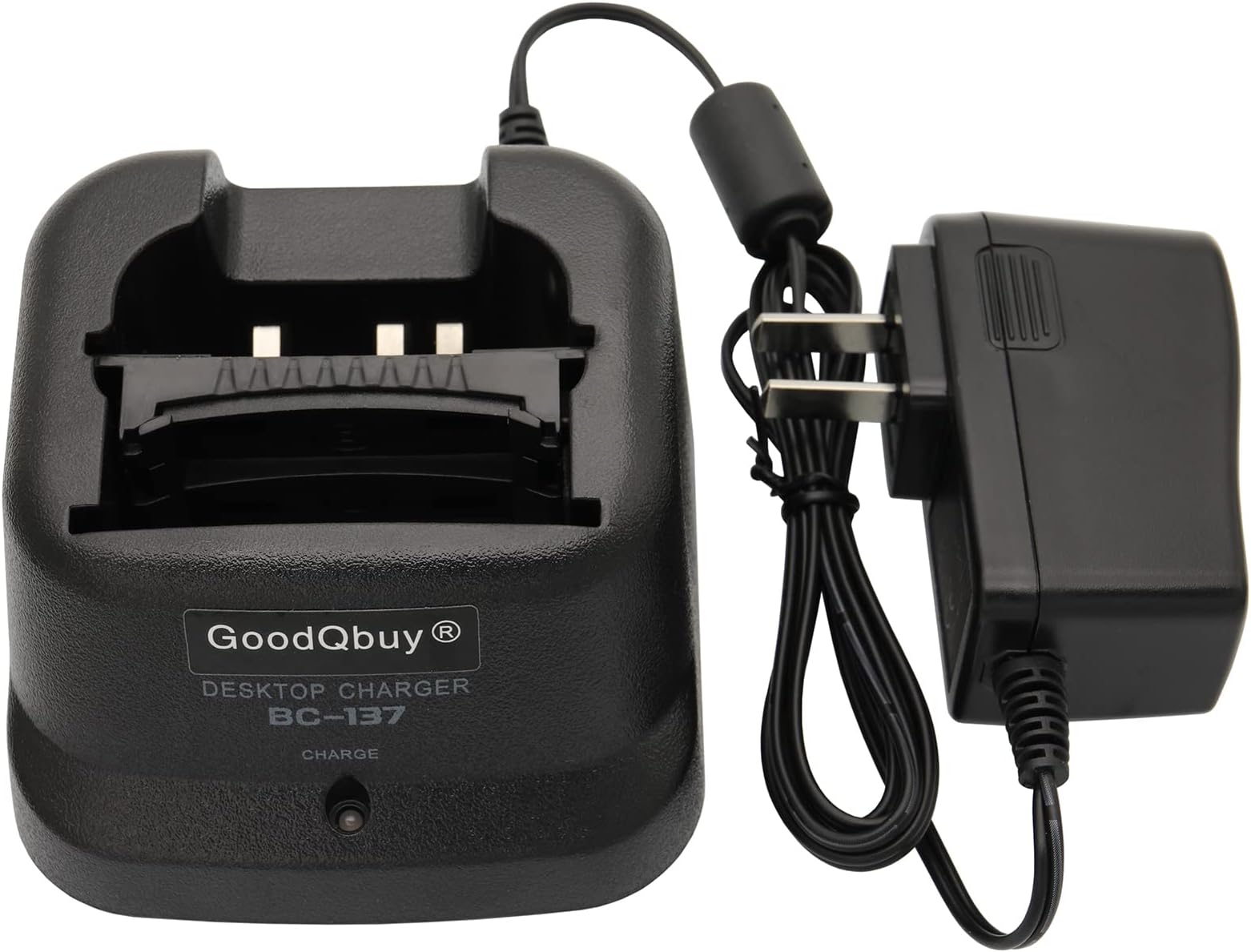 Rapid Quick Charger is Compatible with Icom Radio IC-A24 IC-F4GT IC-F30GT IC-T3H IC-V8 BP-209N BP-210N BP-211N BP-222N BC-137 BC-144N