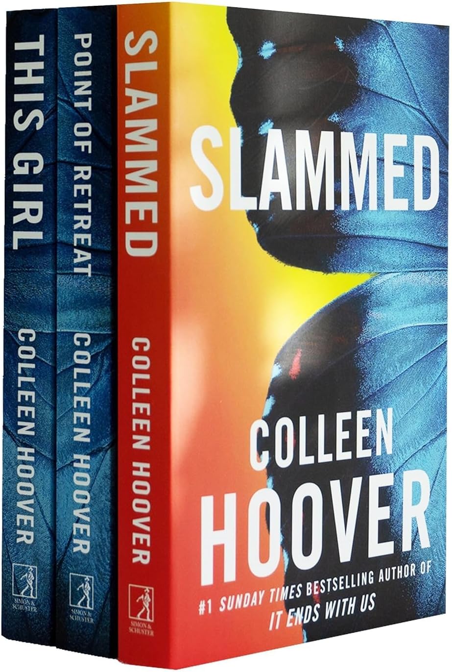 Colleen Hoover Slammed Series 3 Books Collection Set (Slammed, Point of Retreat & This Girl) Paperback