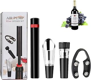 4Pc Aeropop Wine Opener,Needle Type Wines Bottle Openers, Portable