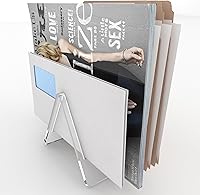 Vista 1 de Soporte para archivos de acrílico transparente, organizador de archivos de escritorio de oficina, organizador de acrílico premium de 0.236 pulgadas