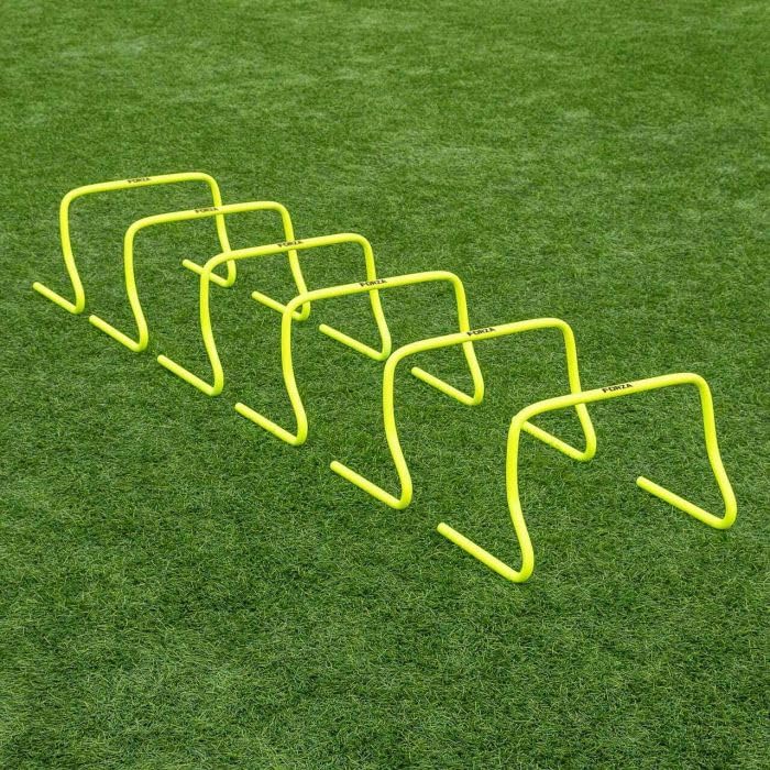 NAVRANG Strong PVC Tube Built Agility Hurdles for Field and Gym Training and Speed Coordination, 15-inches (Multicolor) - Pack of 6 (15 inch)-picture-14