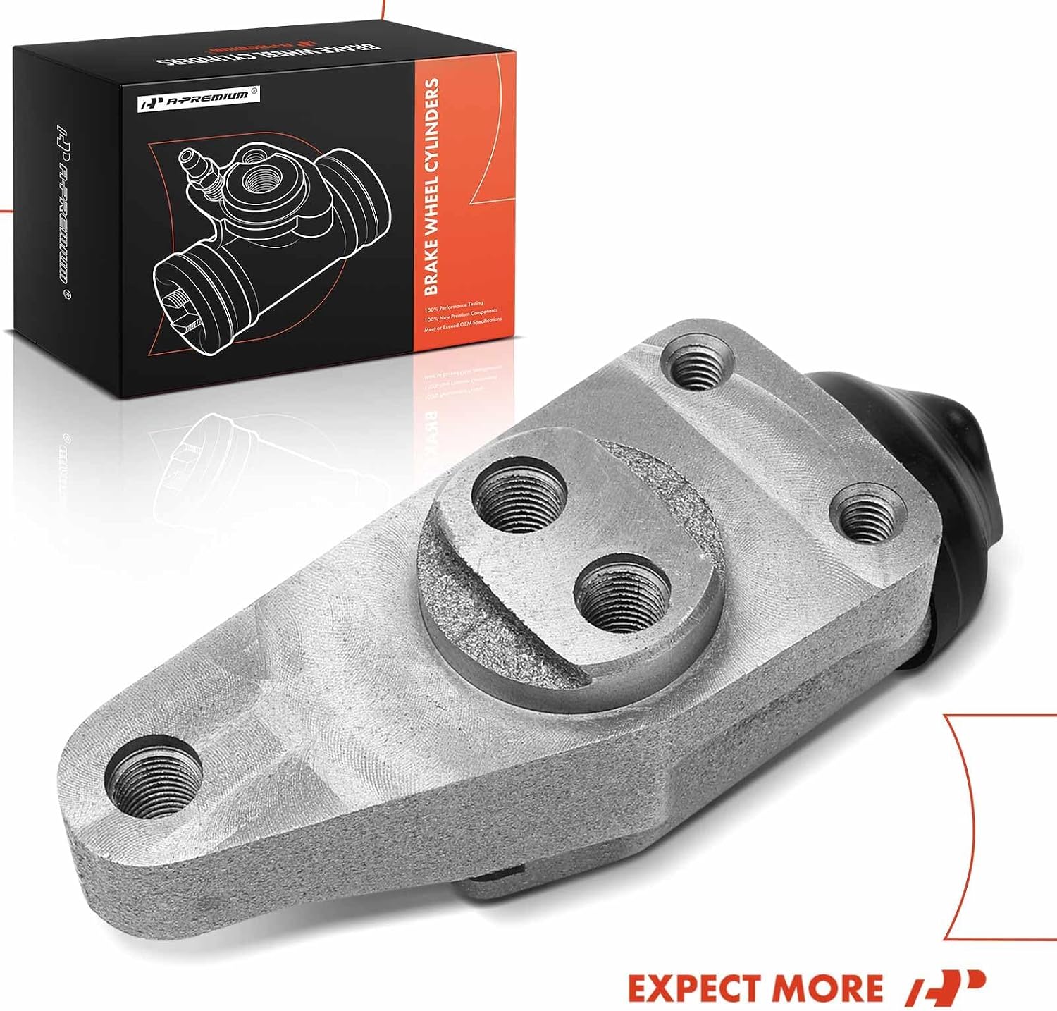 A-Premium Front Passenger Drum Brake Wheel Cylinder Compatible with Select Chevrolet, GMC, International Harvester Models - B60, C60, C70, P40, B6000, C6000, C7000, F370, P4500, S370, Cargostar, 1724