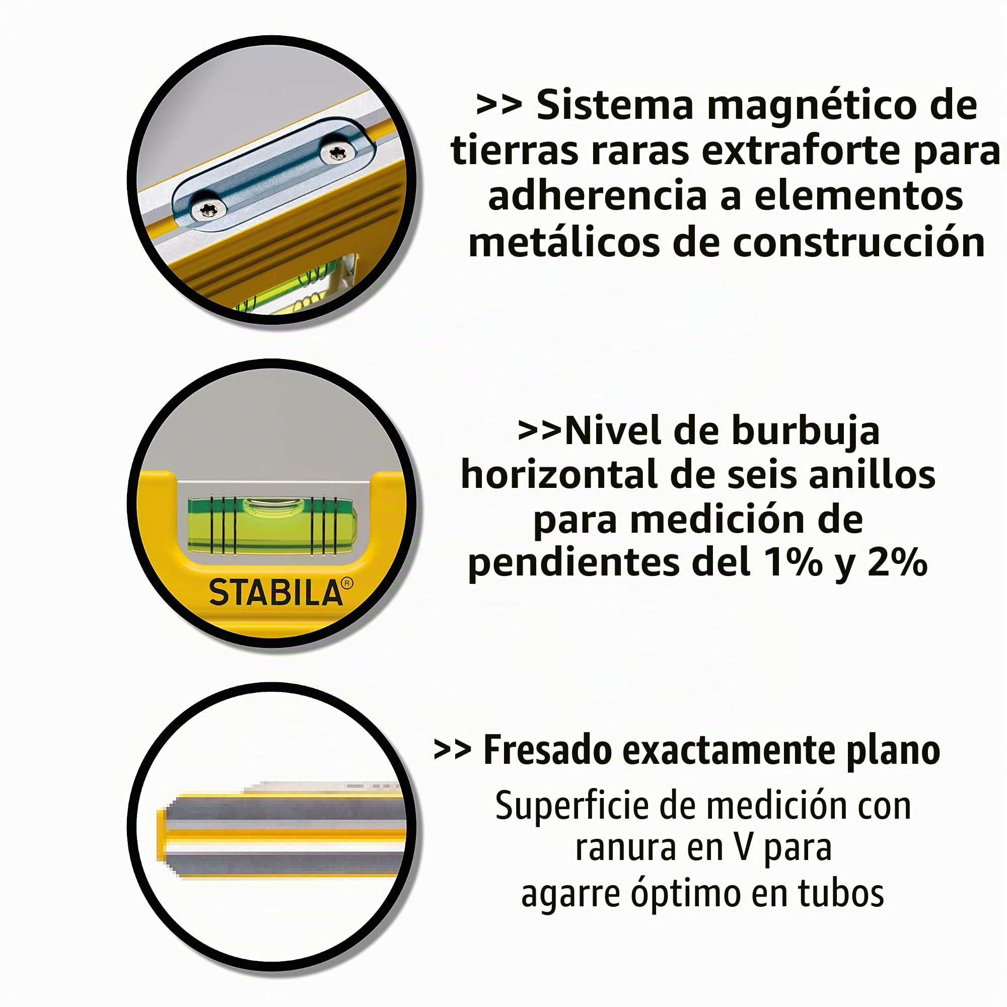 NIVEL FUNDICIÓN ALA DE AVION MAGNÉTICO 81S REM 360º /25 CM. (FUNDA)