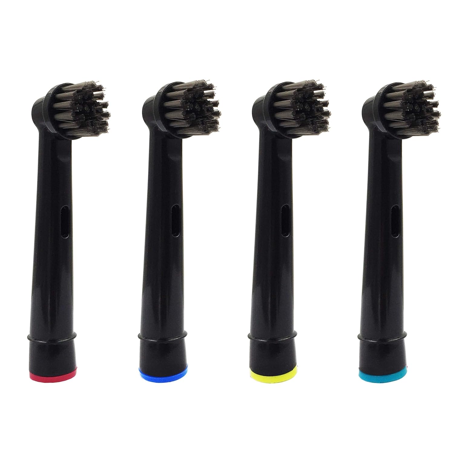 Bamboo Charcoal Replacement Toothbrush Heads Fit For Oral-B Braun, Professional Care, Advance Power, White Clean, 3D Excel Electric Toothbrush (20PCS)