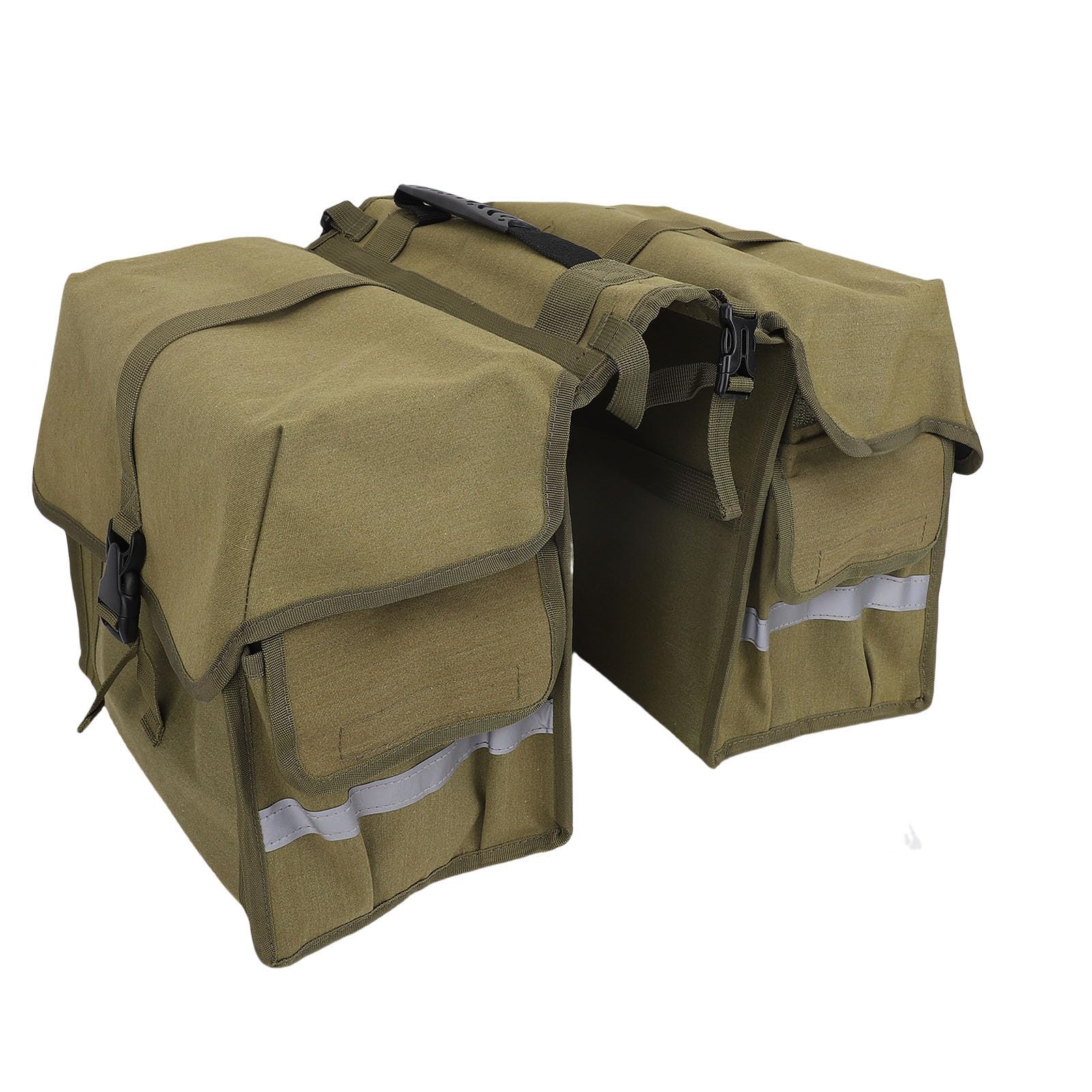 YUYTE Borsa Portapacchi Posteriore Bici Grande Capacità con Strisce (30L)