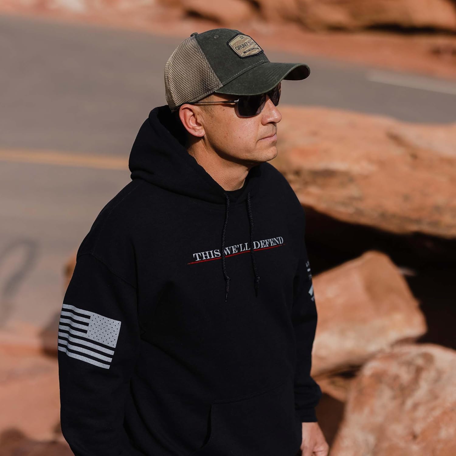 Grunt Style Second Amendment 2.0 Men's Pullover Hoodie - Image 5