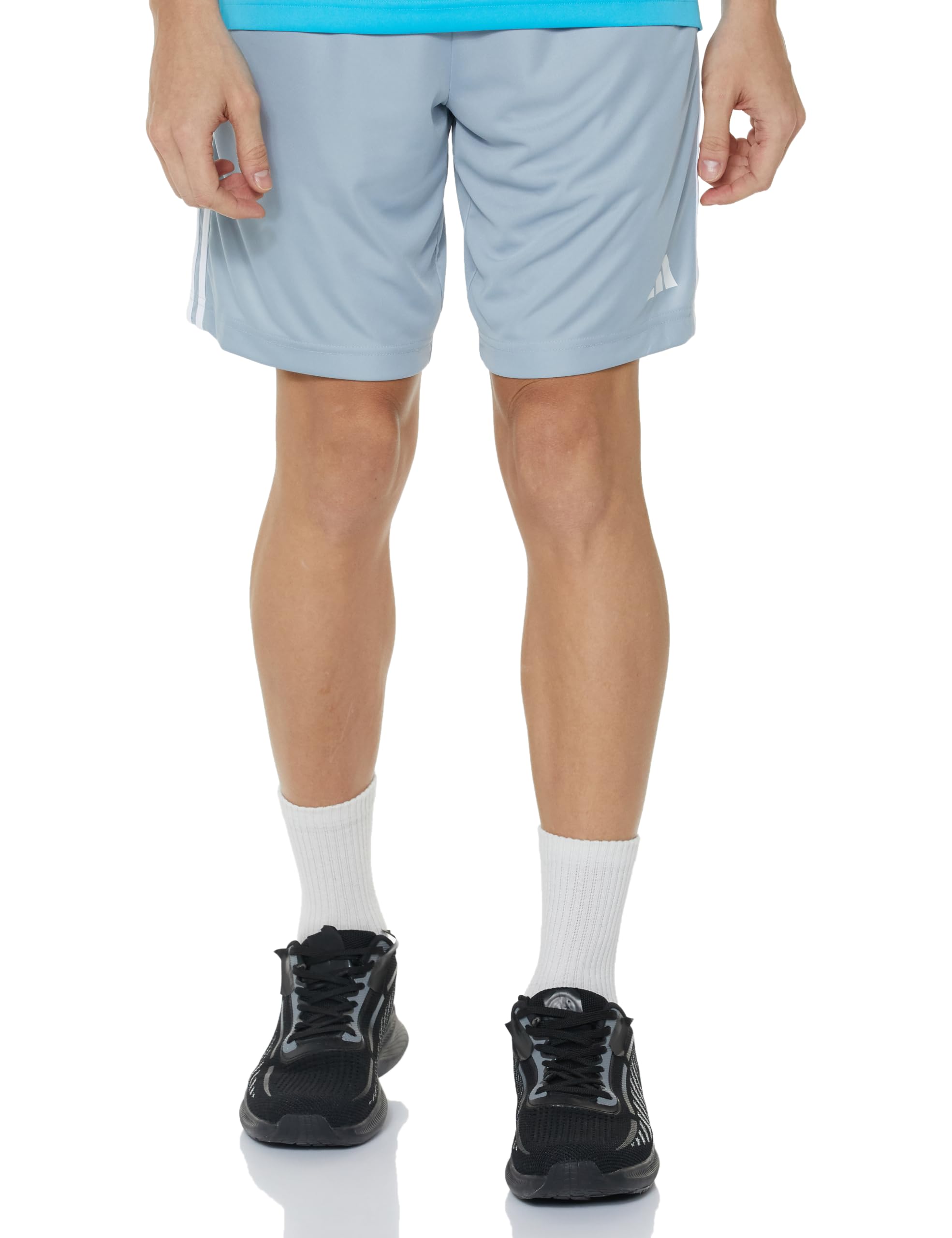 adidas M Logo 3S Sho Sports Shorts Men Grey S-picture-24