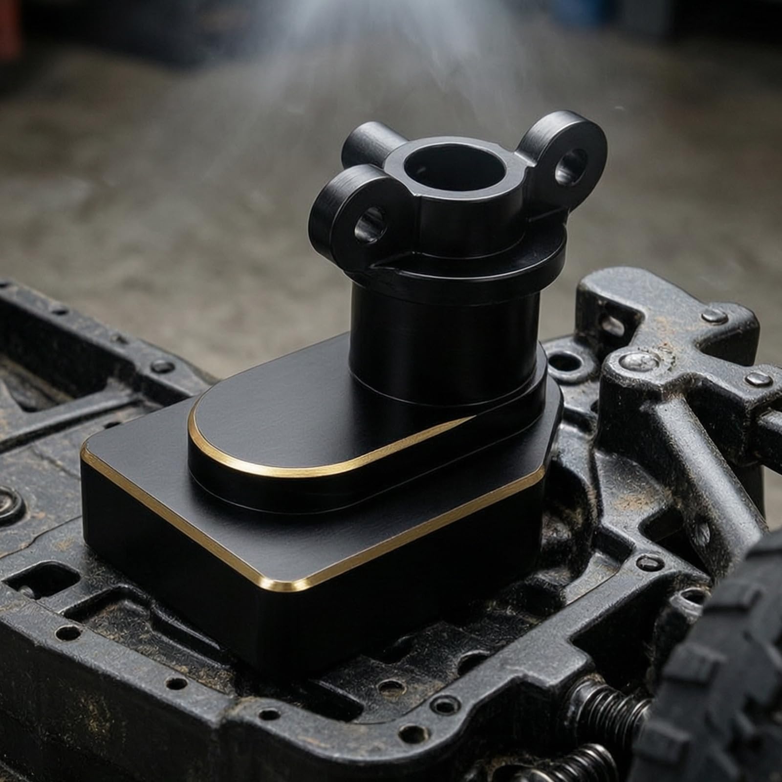 2 Piezas Caja Cambios Eje Trasero Estable Repuestos Engranaje para Aficionados Al Control Remoto, Coches Teledirigidos 1/12