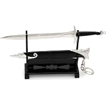 ARAZI Sting Sword Model,7.1In/18Cm, with Display Stand, Mini Desktop Decoration