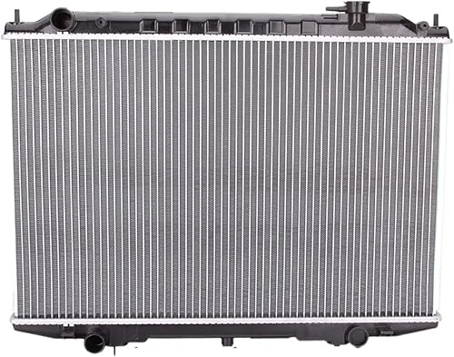 EdNey Radiador de alta calidad para coche compatible con Nissan BD22 TD27 MT Navara D22 2.5L YD25 Turbo Diesel 2007- Manual