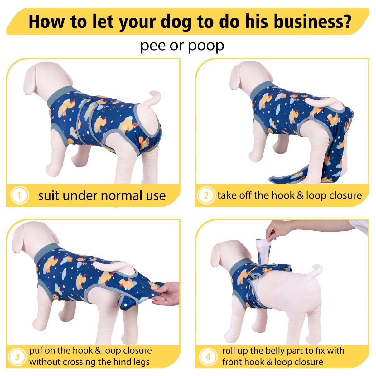 Hunde-Chirurgieanzug Aus Modal – Atmungsaktiv, Elastisch, Mit Wundschutz (Größe S)