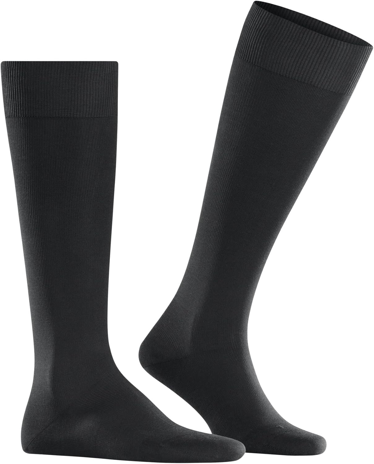 Falke Mens Energizing Cotton Knee High Anthracite EU 43-44 (US Men's 9.5-10.5) One Size