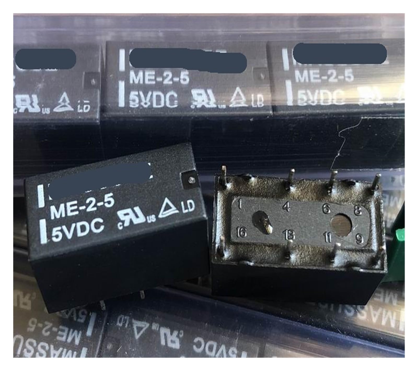 Relé 4078-9V ME-2-9 con conmutador de 8 pines para placas de circuitos PCB 3